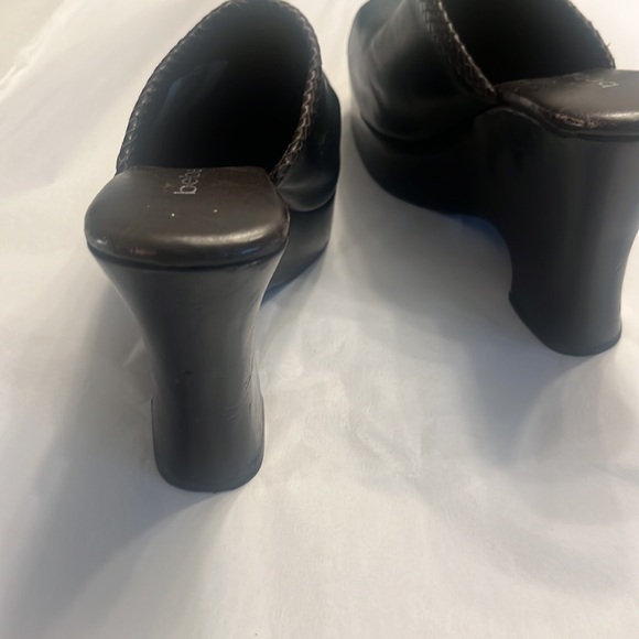 Bebe womens heeled clogs size 10 - Picture 8 of 10
